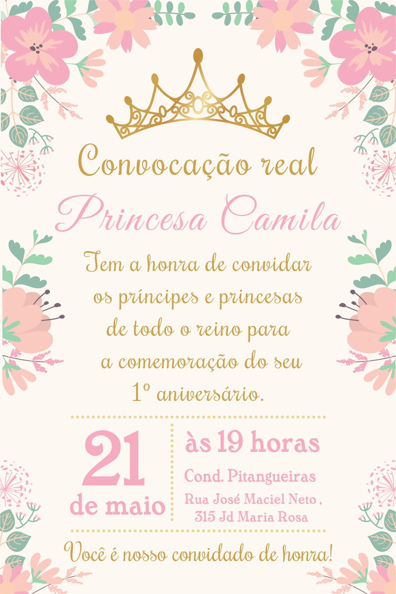 arte convite digital aniversario princesa no elo7 madi 9402b6 convite aniversario