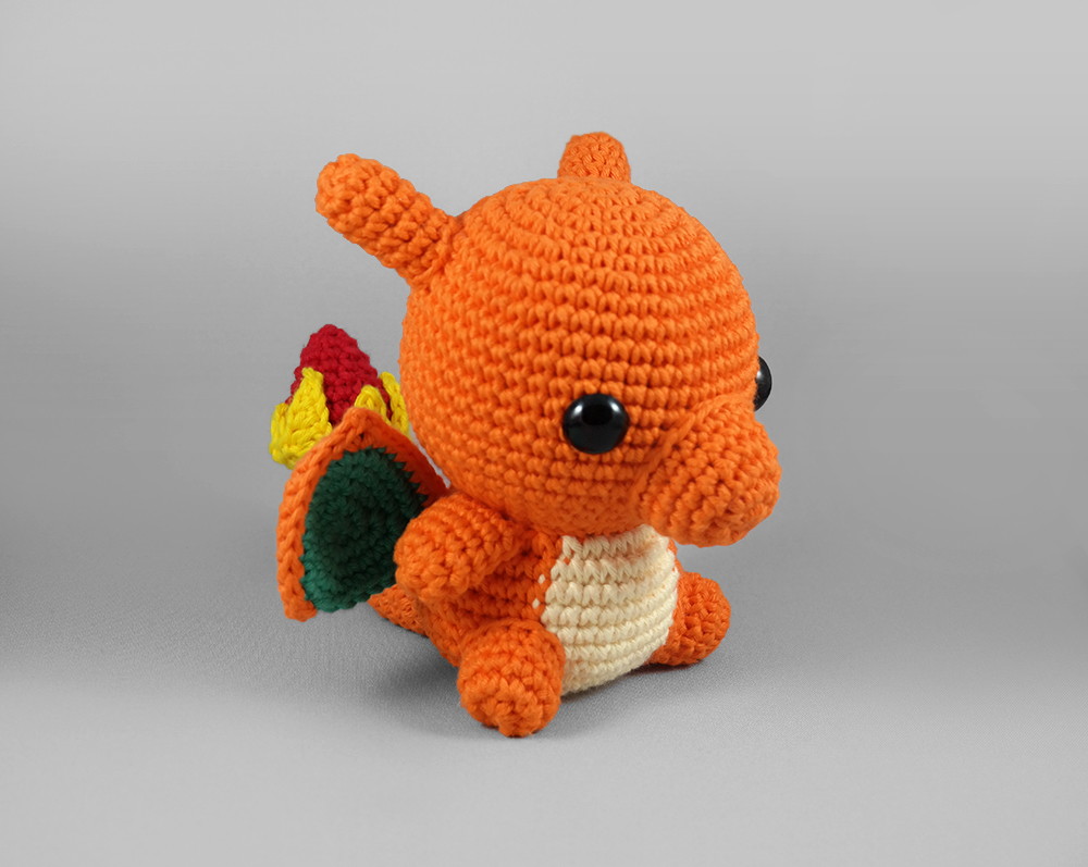 Charizard Amigurumi no Elo7 Novelim Blue (943950) El Armario Que Plancha ~ Charizard Amigurumi no Elo7 Novelim Blue (943950)