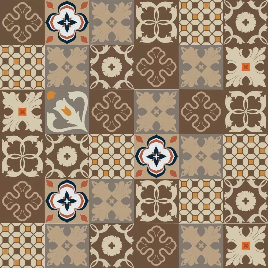 Azulejos Adesivos Ladrilho Hidráulico De no Elo7 Arte Aparador Azul Turquesa ~ Azulejos Adesivos Ladrilho Hidráulico De no Elo7 Arte