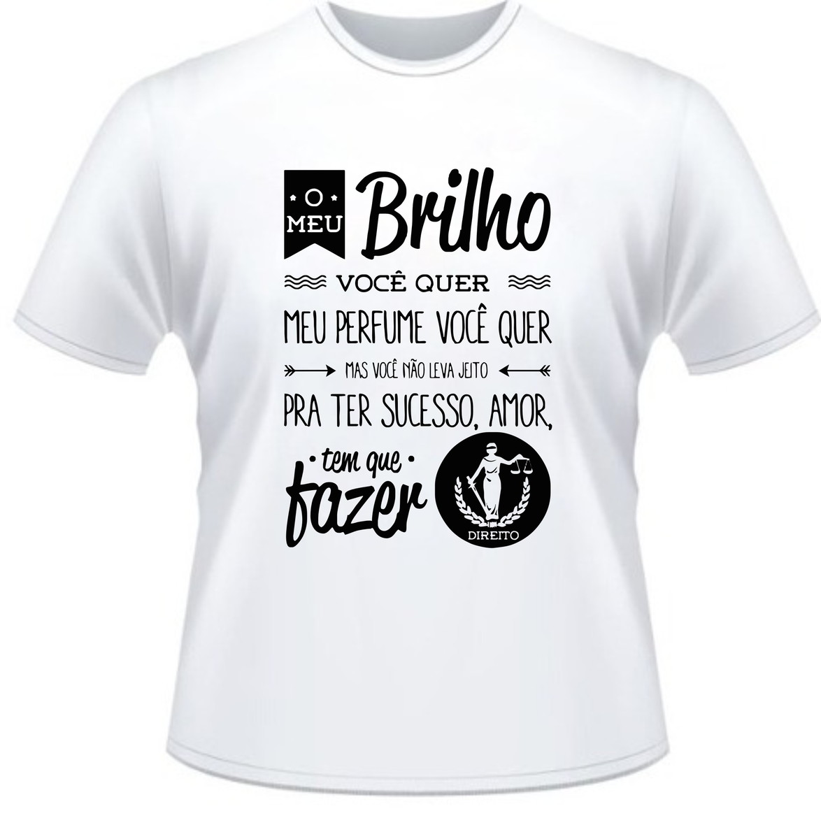 camiseta com brilho feminina