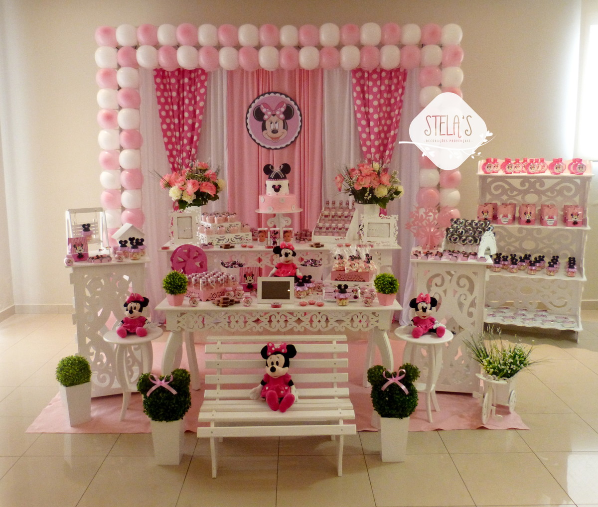 Decoraç u00e3o Minnie Rosa no Elo7 Stelas Decorações Provençais (979E49) -> Decoração De Zebra Para Aniversario Decoraç u00e3o Minnie Rosa no Elo7 Stelas Decorações Provençais (979E49) -> Decoração De Zebra Para Aniversario