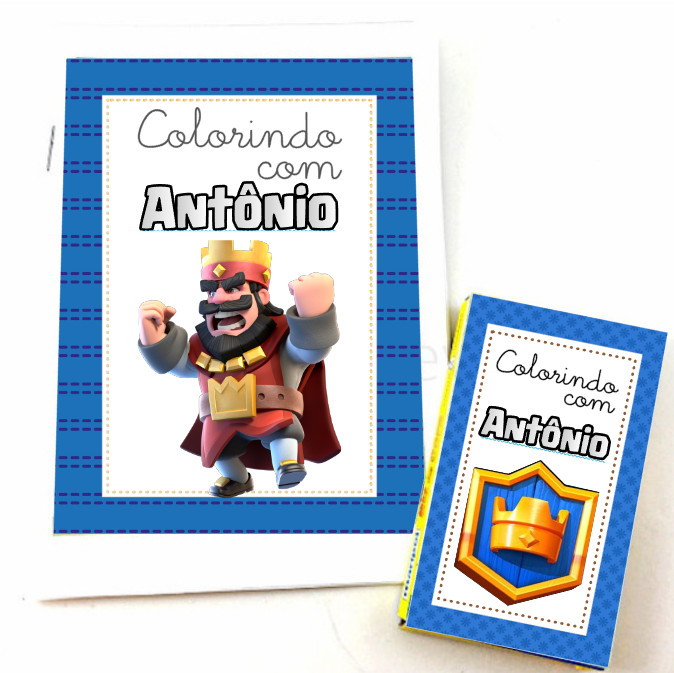 kit colorir clash royale no elo7 marina levy festas 98ecc4