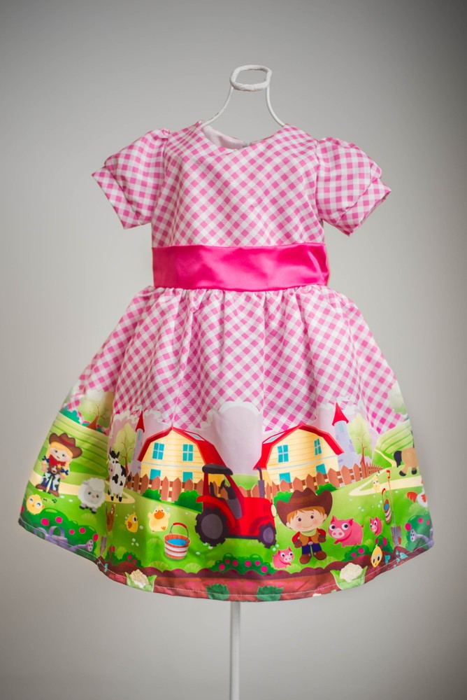 roupa para festa infantil tema fazendinha