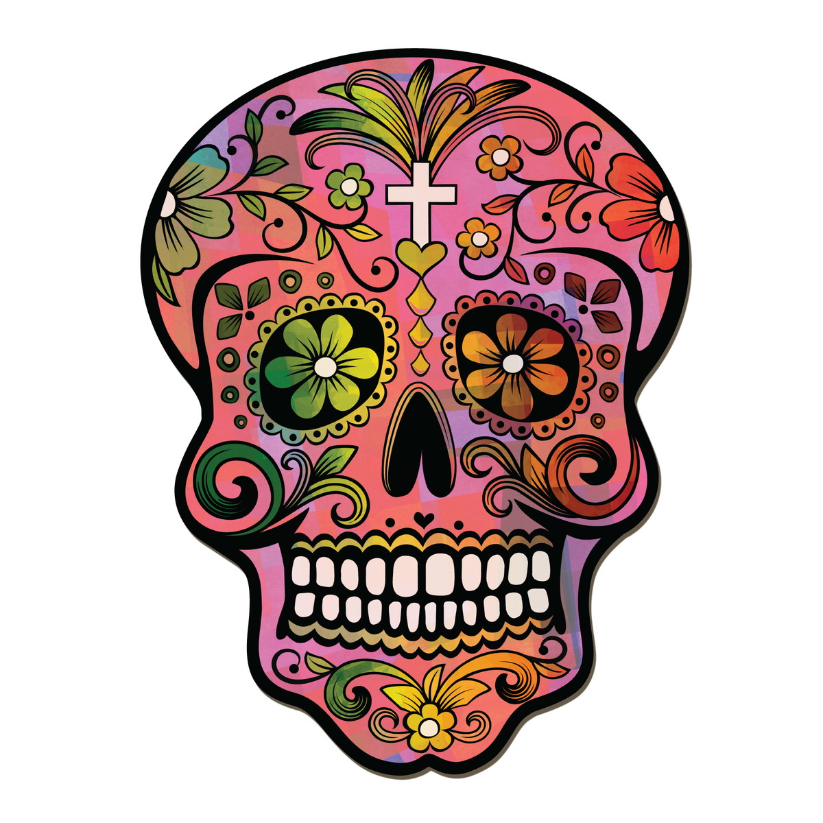 placas decorativas caveiras mexicanas