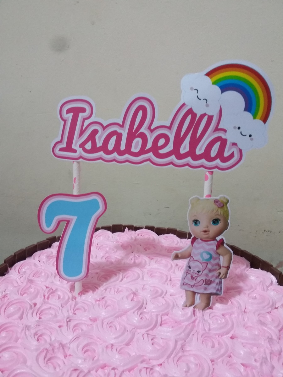 baby alive birthday cake