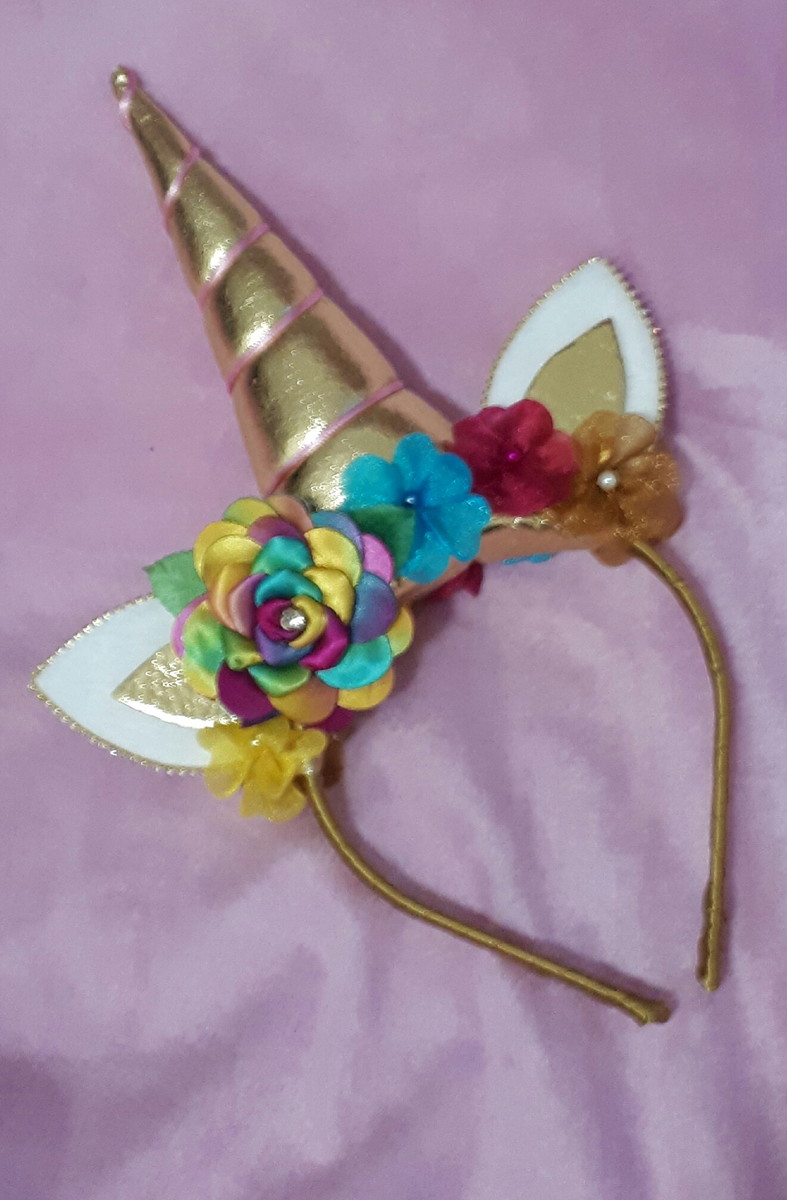Tiara unicórnio luxo!!!! Jujuba Tiaras e Acessórios Infantis Elo7 Aparador Vermelho Etna ~ Tiara unicórnio luxo!!!! Jujuba Tiaras e Acessórios Infantis Elo7