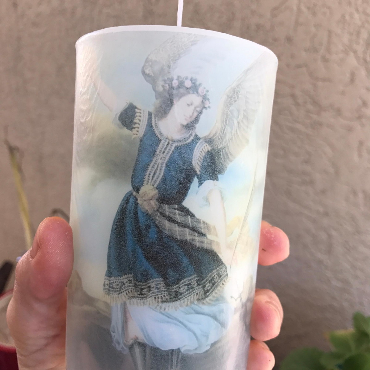 Vela São Miguel Arcanjo no Elo7 | Velas Encantus® (A29E46)
