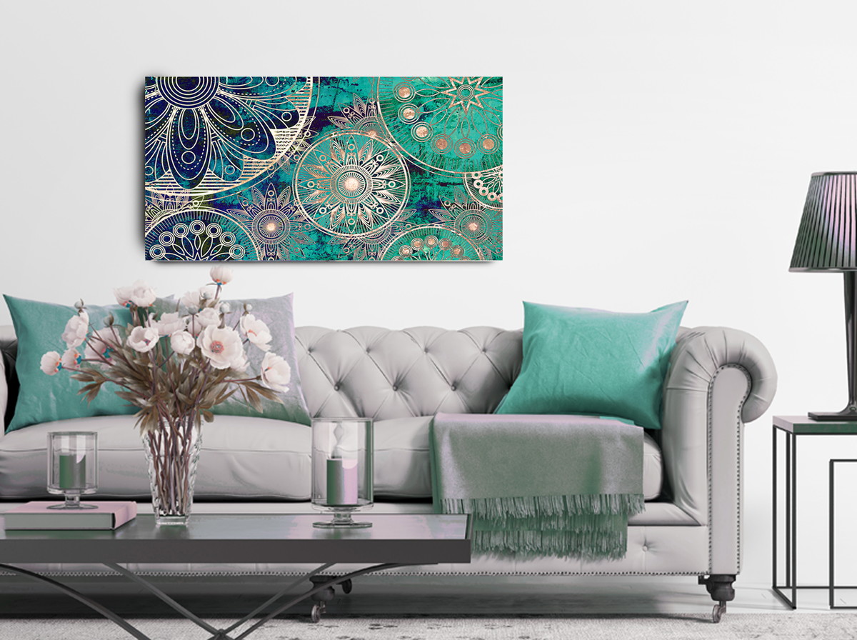 Quadro Abstrato Mandala Azul Turquesa E Branco 55×100 Atelier ~ Escritorio No Quarto De Casal E Quarto Casal Azul Tiffany Quadro Abstrato Mandala Azul Turquesa E Branco 55×100 Atelier ~ Escritorio No Quarto De Casal E Quarto Casal Azul Tiffany