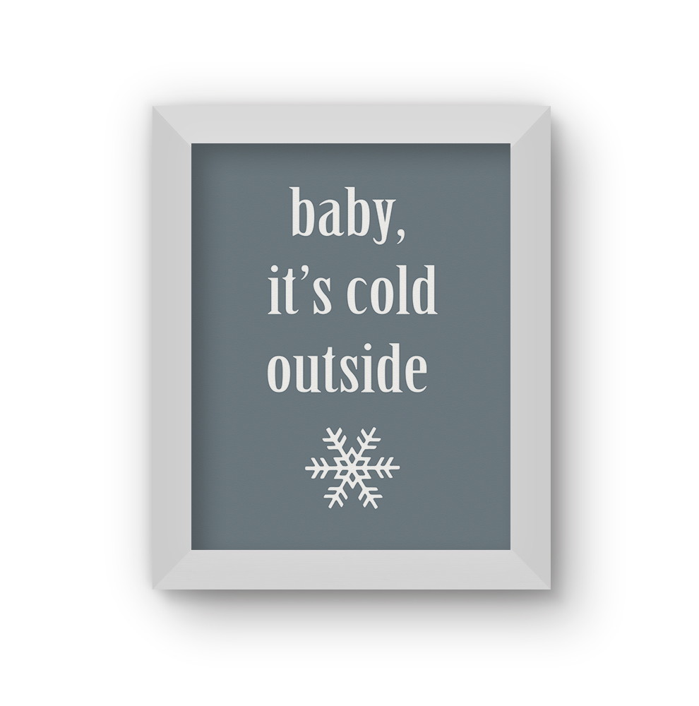 poster quadro baby it