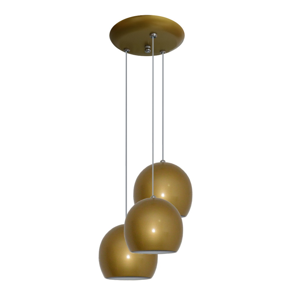 Luminaria Pendente Colorido Bolinha Dourado No Elo7 Lustres Luminaria Pendente Colorido Bolinha Dourado No Elo7 Lustres