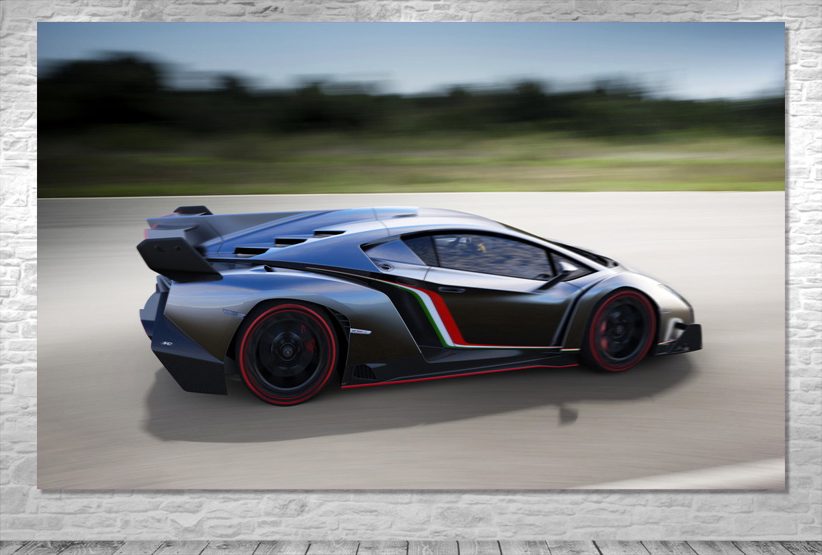 Painel Lamborghini - Frete Grátis no Elo7 | ONE Artes (A5E780)