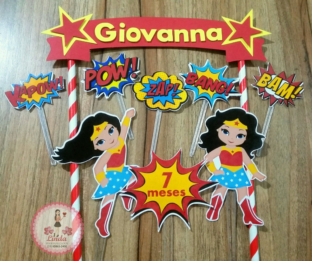 topo de bolo mulher maravilha no elo7 personalizados a600dd topo de bolo mulher maravilha no elo7 personalizados a600dd