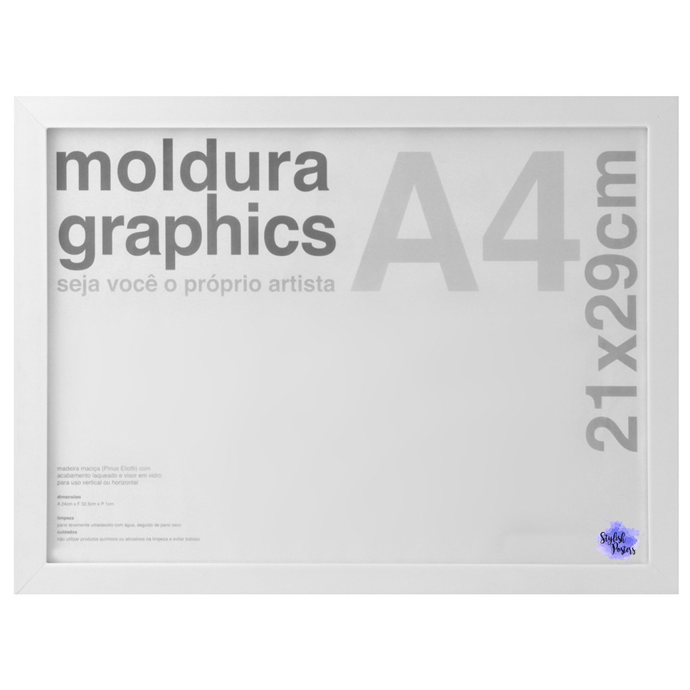 moldura branca tamanho a4 no elo7 stylish posters aaf780