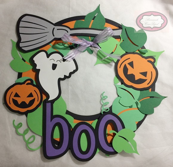 guirlanda halloween no Elo7 | Brincando com Papel_ (ACAF4D)