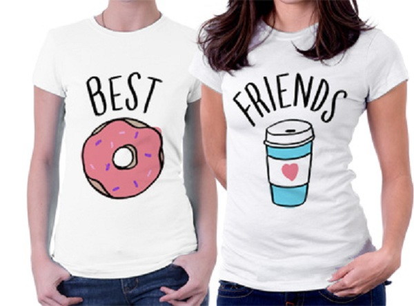 camisetas amigas best friends