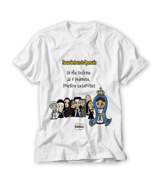 Camiseta Nossa Senhora Aparecida no Elo7 | RA Produtos