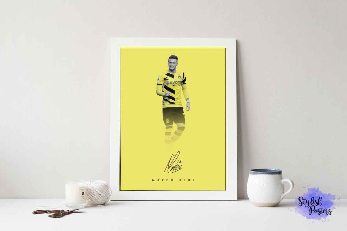 pôster marco reus tamanho a4 no elo7 stylish posters af4567