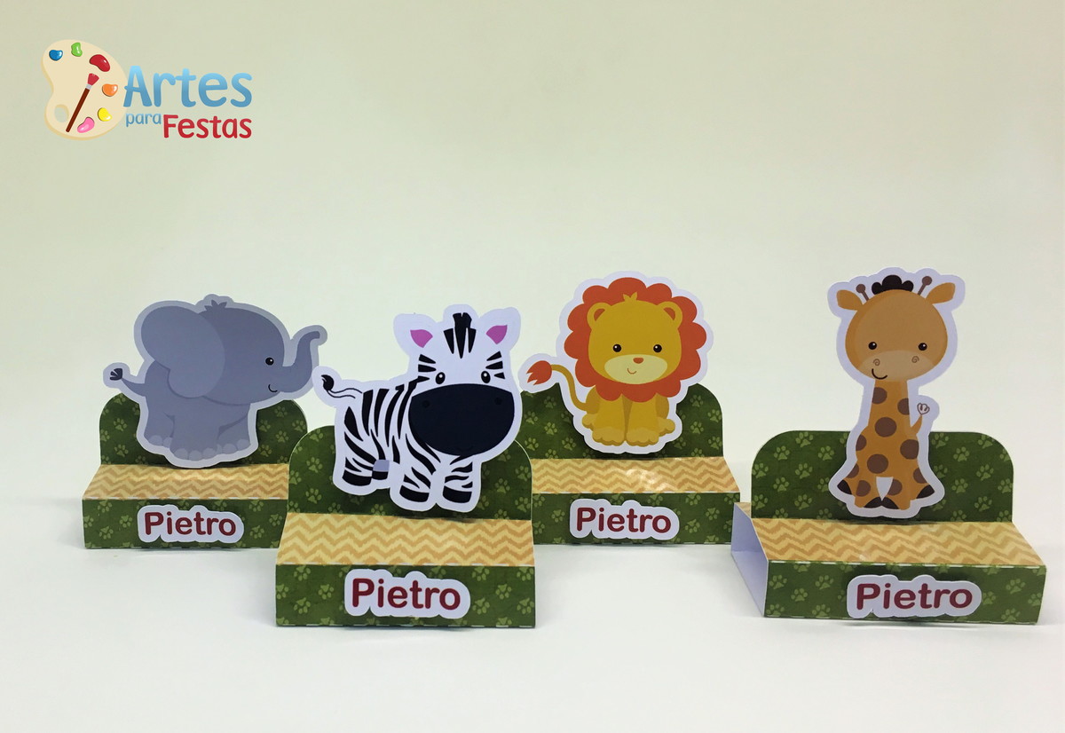 Porta Bis Duplo Safari No Elo7 Artes Para Festas Infantis Af714e
