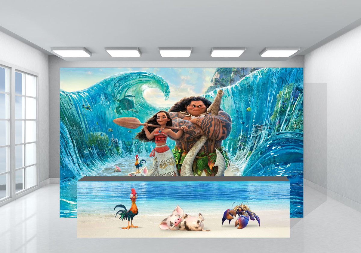 SUPER KIT Moana Painel + fechamento de mesa no Elo7 Mine Decor Painéis Sublimados (B34E11) # Decoracao Moana Painel SUPER KIT Moana Painel + fechamento de mesa no Elo7 Mine Decor Painéis Sublimados (B34E11) # Decoracao Moana Painel