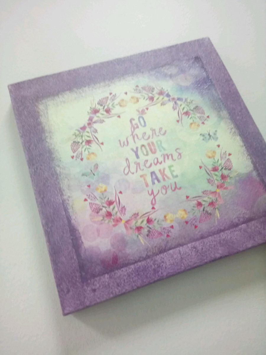 Quadrinhos em Decoupage