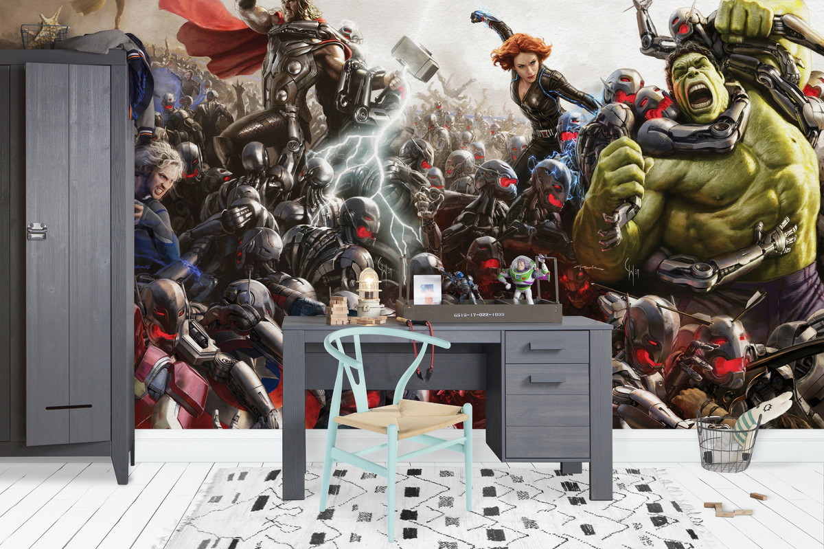 Papel De Parede Personalizado 3d Vingadores 004 No Elo7 Aqui Gruda