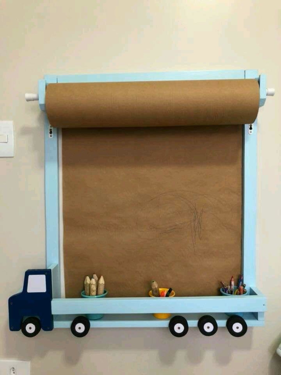 caminhÃo quadro para desenhar com bobina rolo de papel no elo7