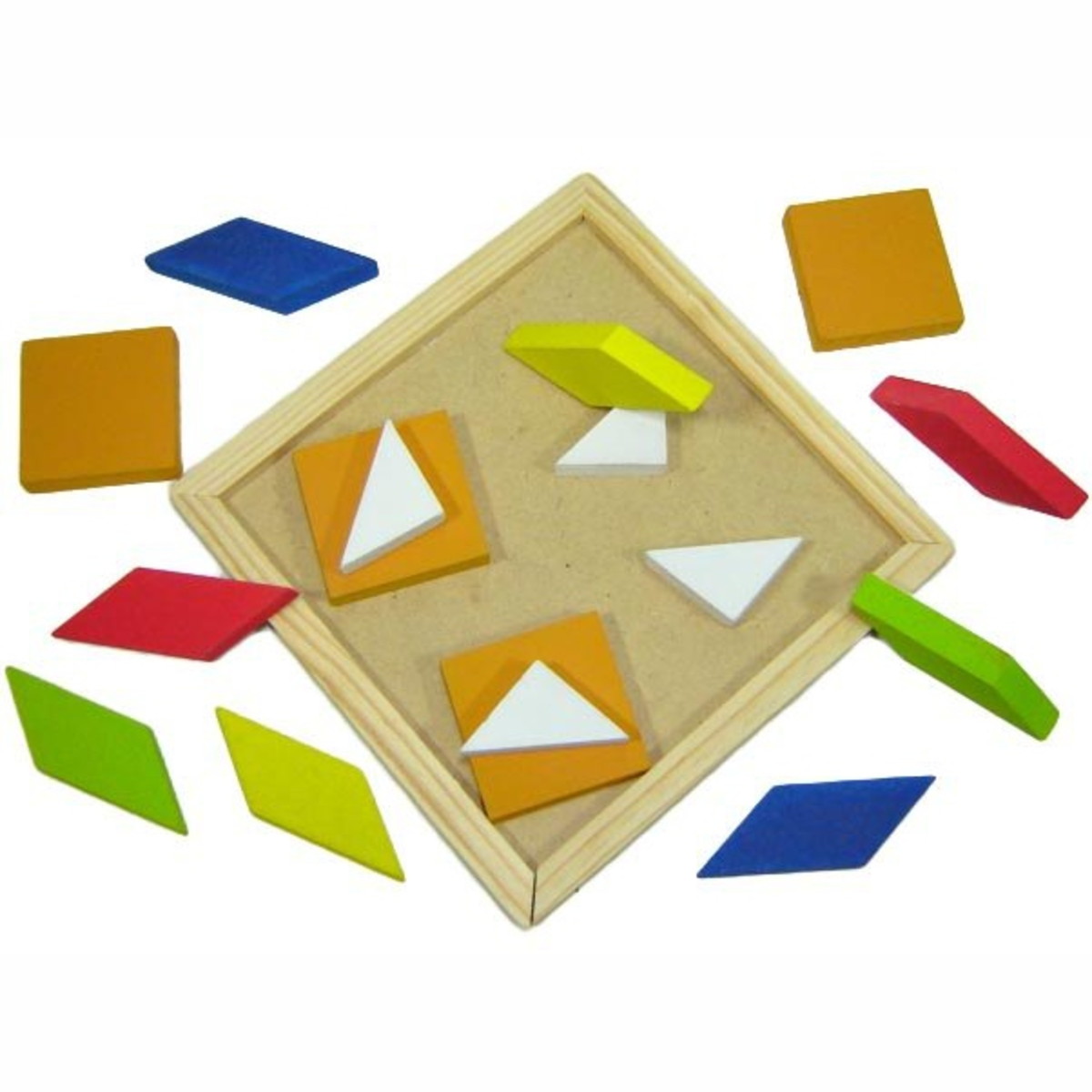 Jogo Quebra Cabeça de Pinos - Madeira - Kits e Gifts - Kits e