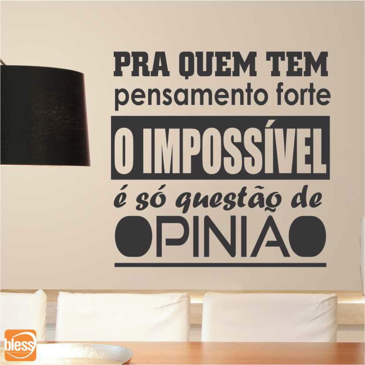 Exclusivo HD O Impossível é Só Questão De Opinião Frases