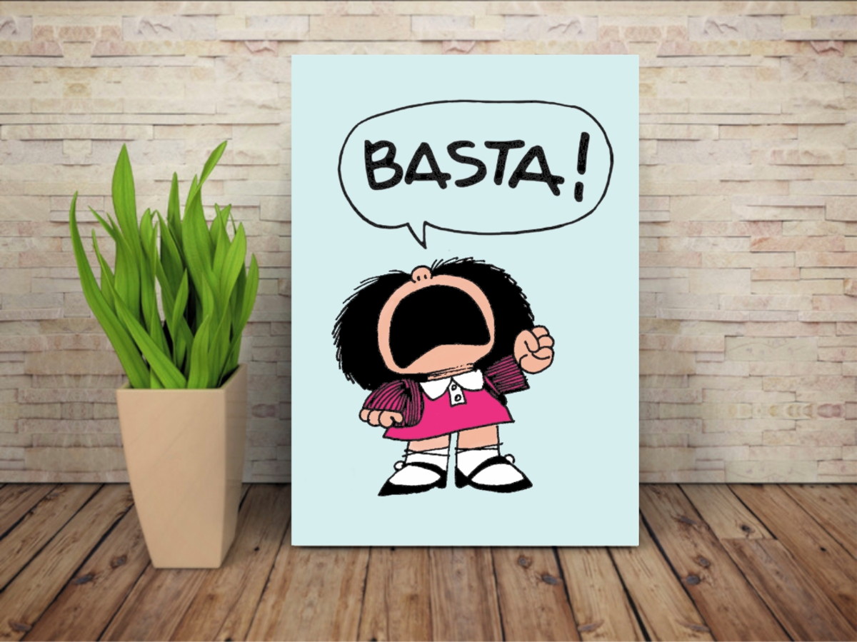quadro mafalda basta no elo7 quadro de decora o a2b80c quadro mafalda basta no elo7 quadro de decora o a2b80c