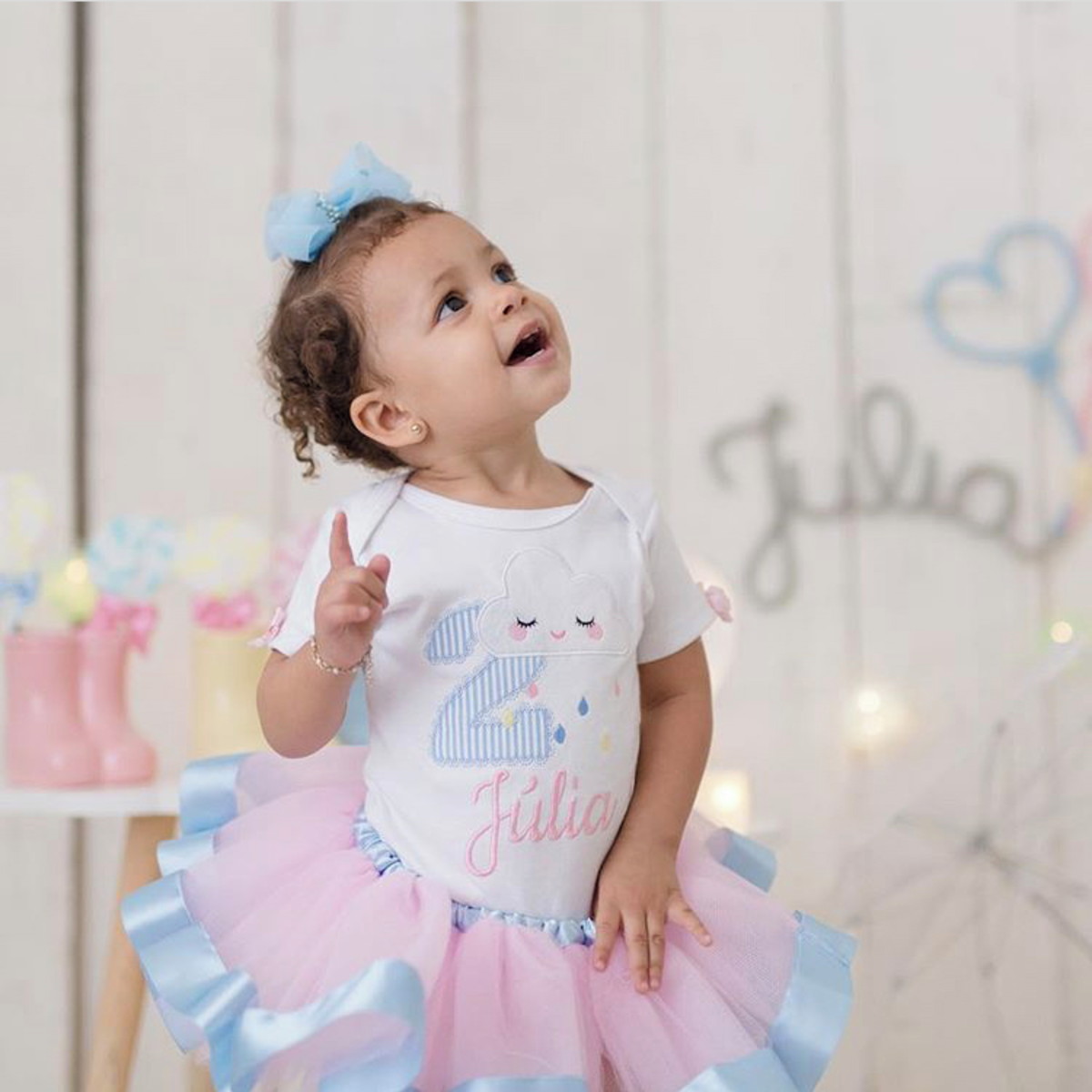 Body Saia Tutu Chuva de Amor Elo7 Produtos Especiais