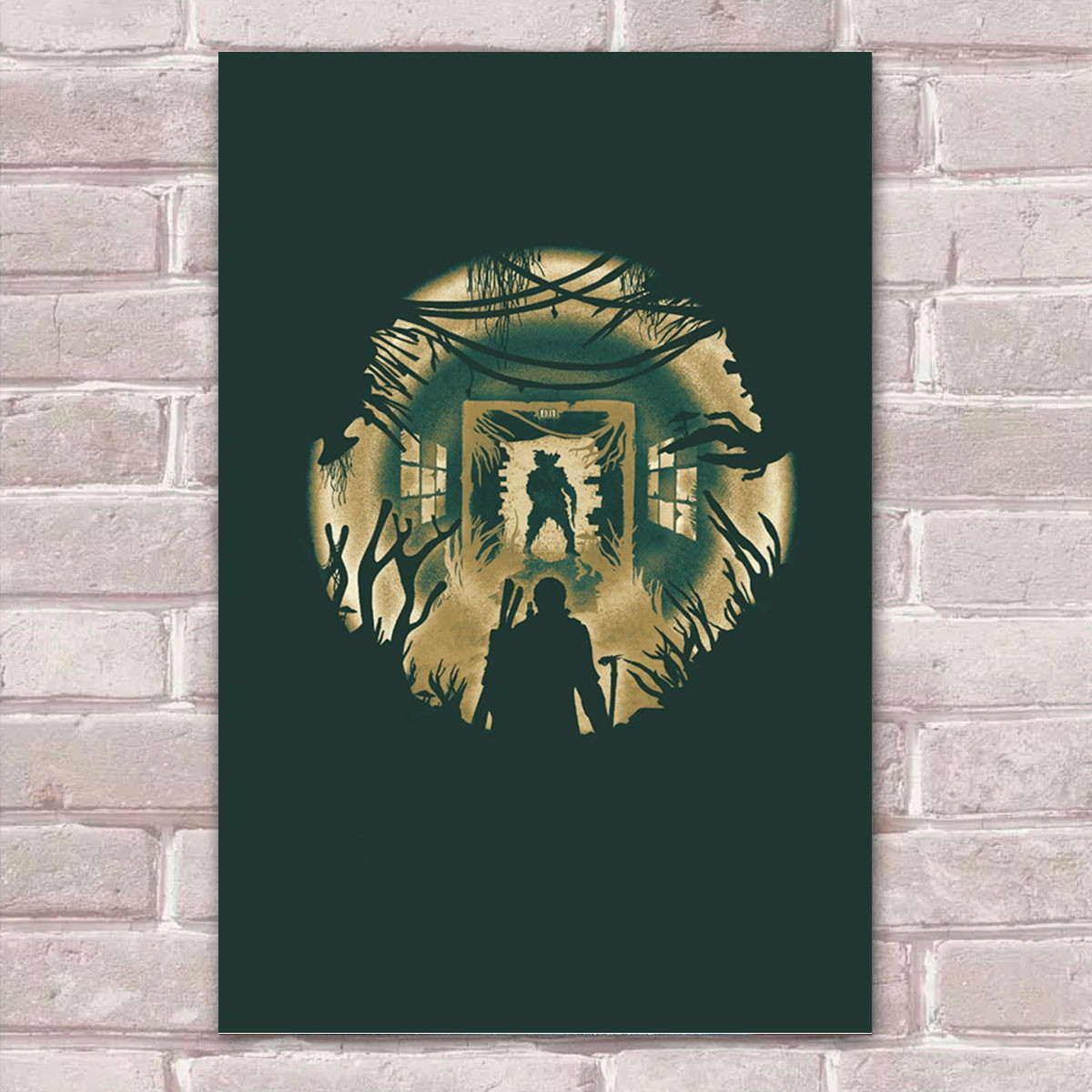 placa decorativa fan art