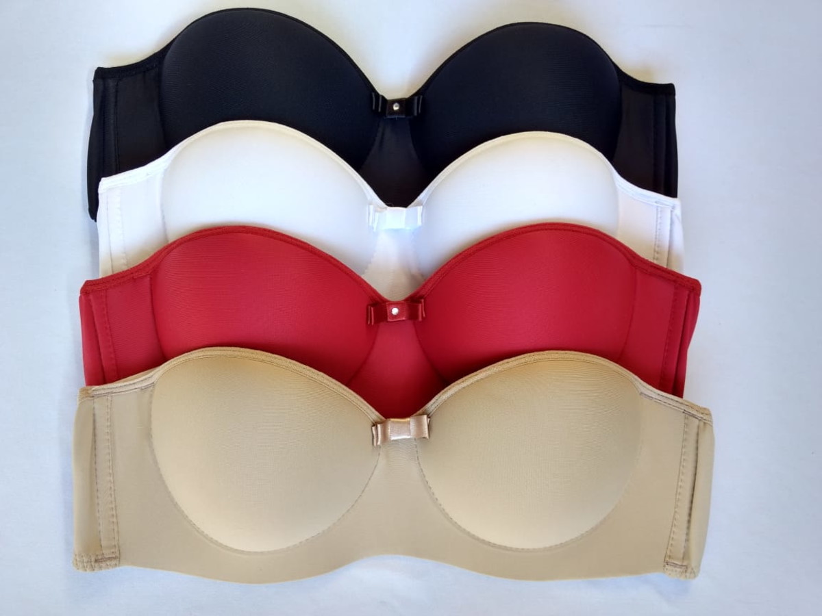 Sutiã Tomara que caia Liso no Elo7 | Maisbella Lingerie (C69A1F)