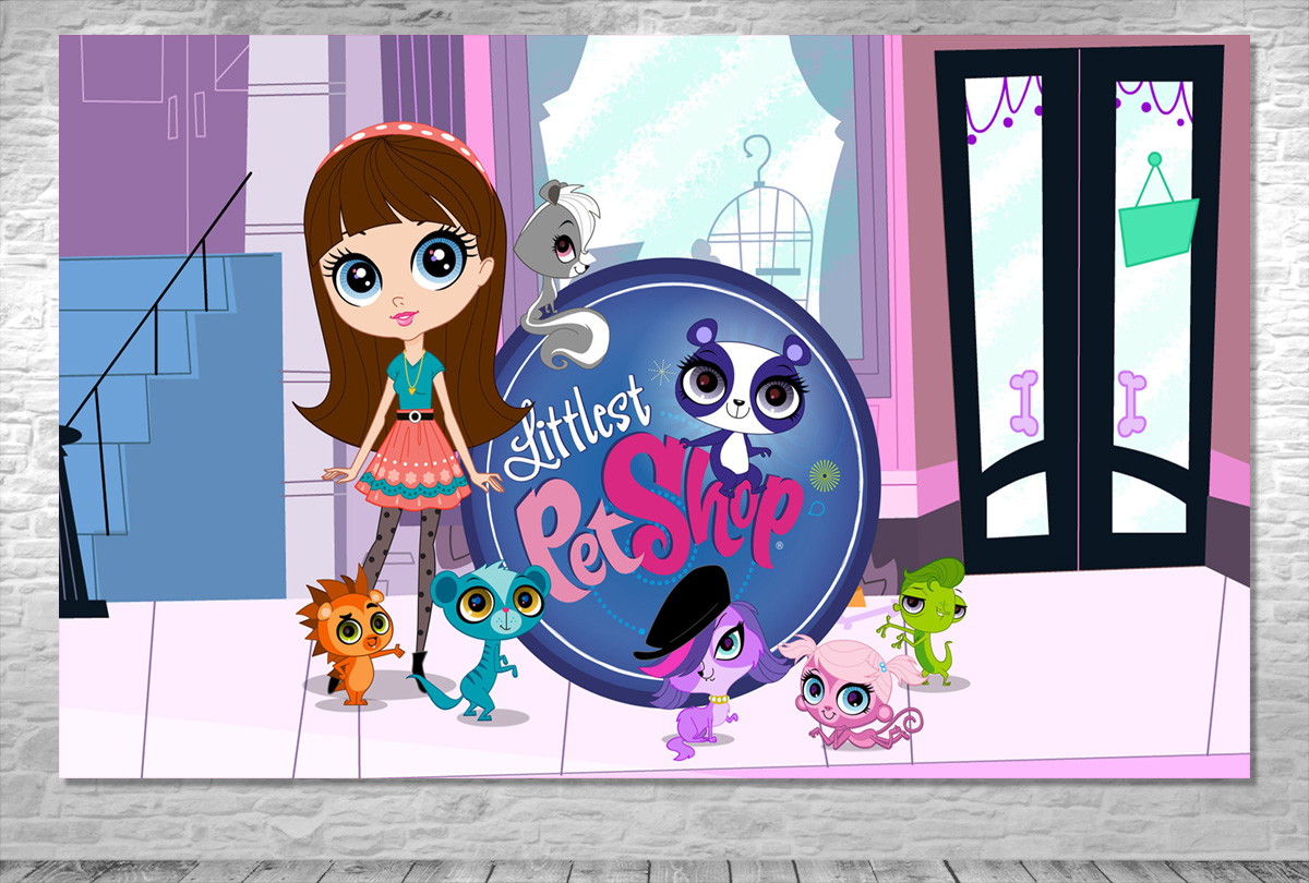 painel littlest pet shop