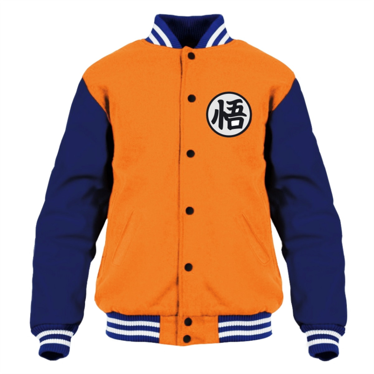 blusa de frio de dragon ball