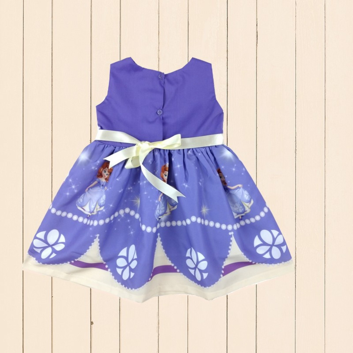 Vestido Temático Princesa Sofia Tam.GG 8-9 Anos - PopKids Store