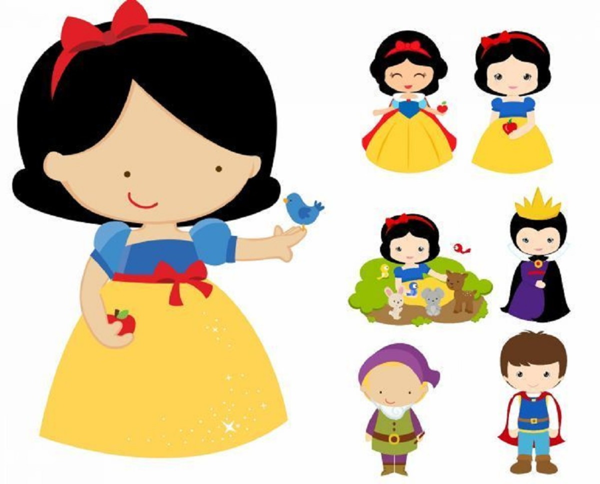 kit 07 display branca de neve cute no elo7 fabiana de souza lima