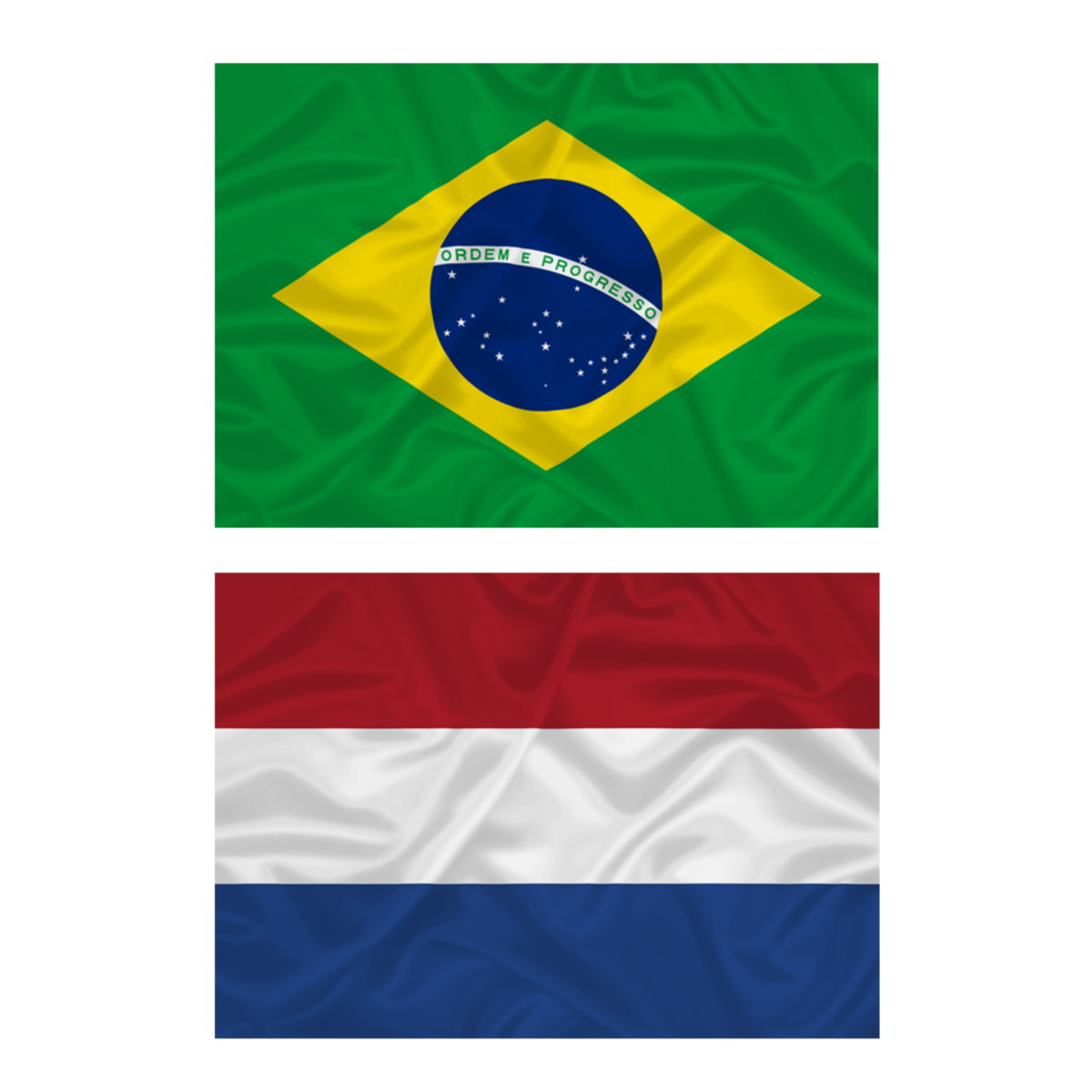 Bandeira da Holanda + Bandeira do Brasil Kit no Elo7 ...