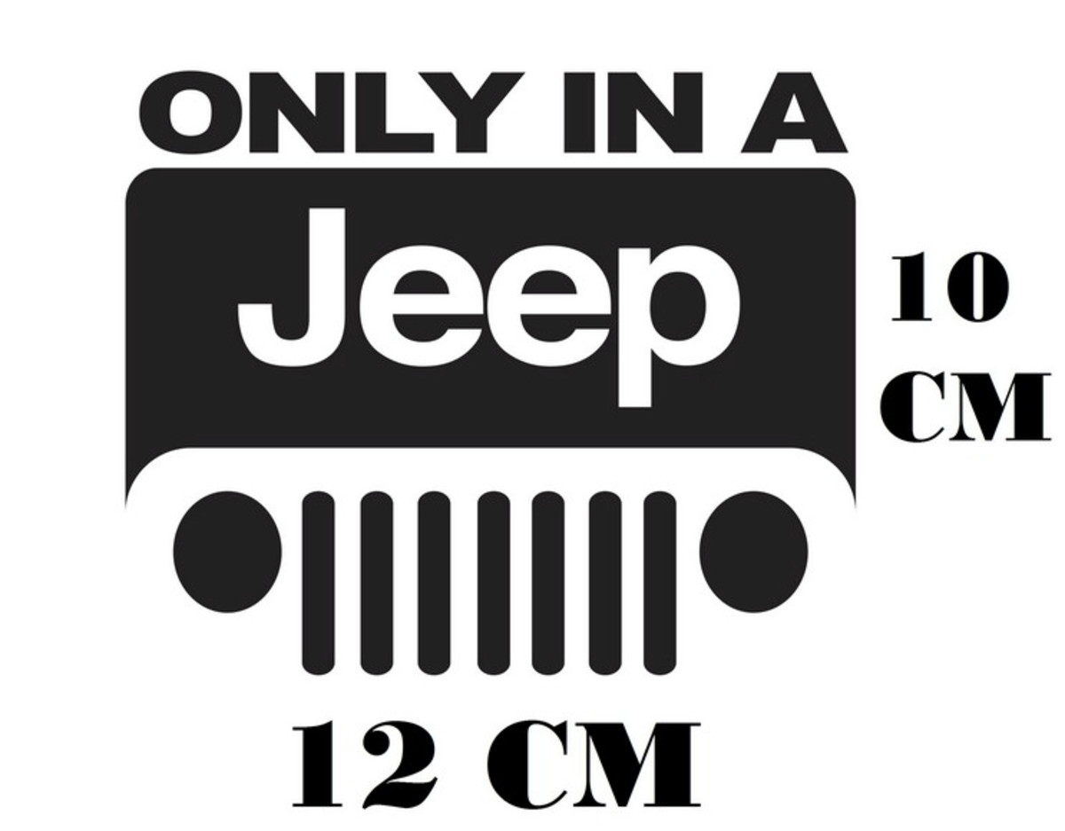 adesivo logo jeep only