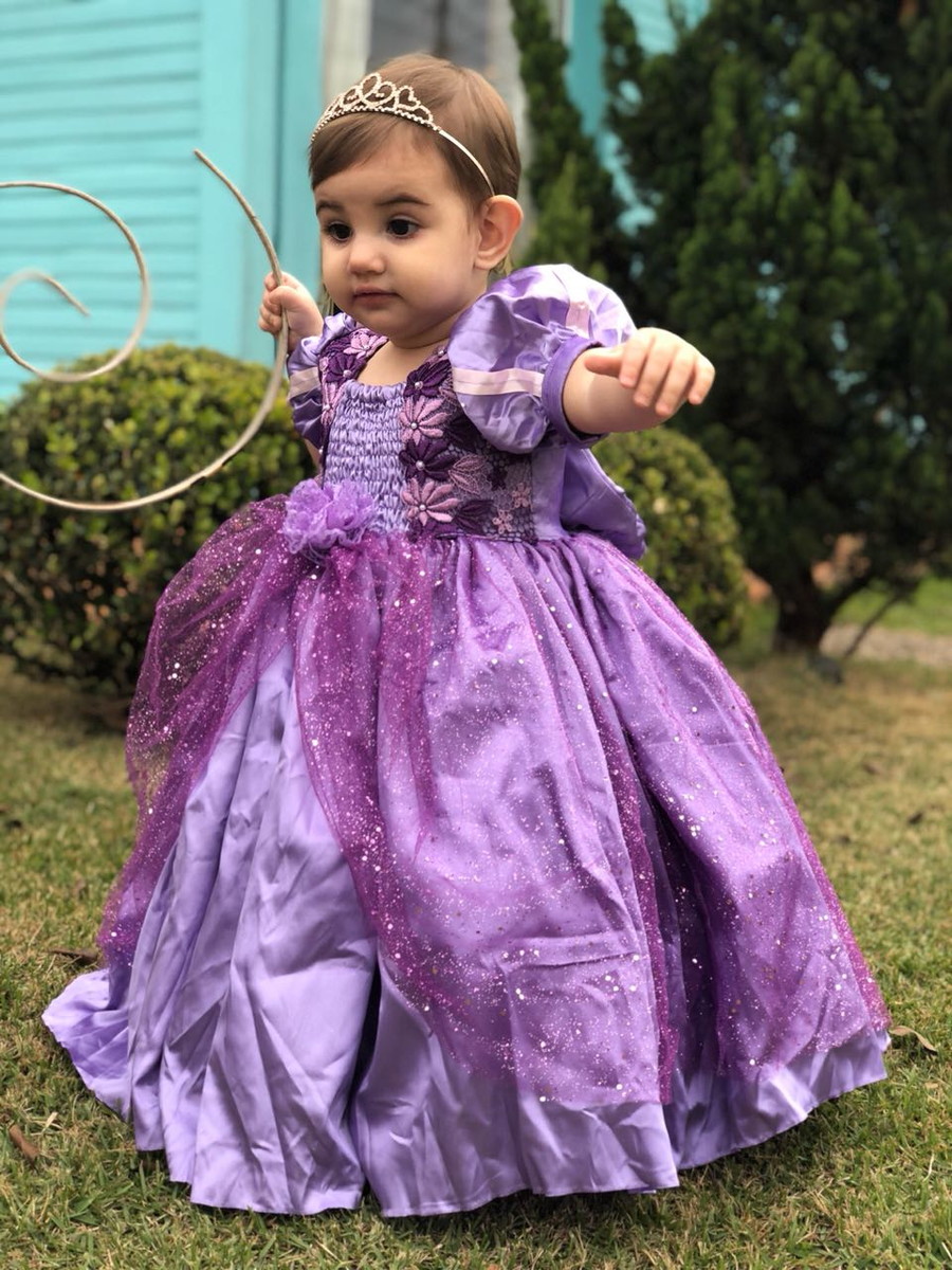 Fantasia Infantil Princesinha Sofia Disney Luxo - Multibrink