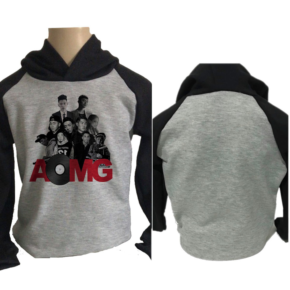 moletom aomg mescla no