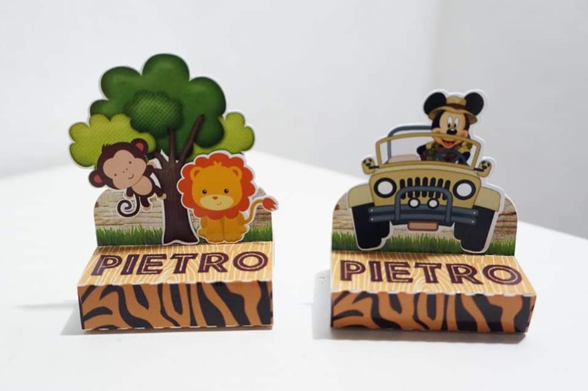 Porta Bis Duplo Mickey Safari No Elo7 Serendipity Arte Em Papel