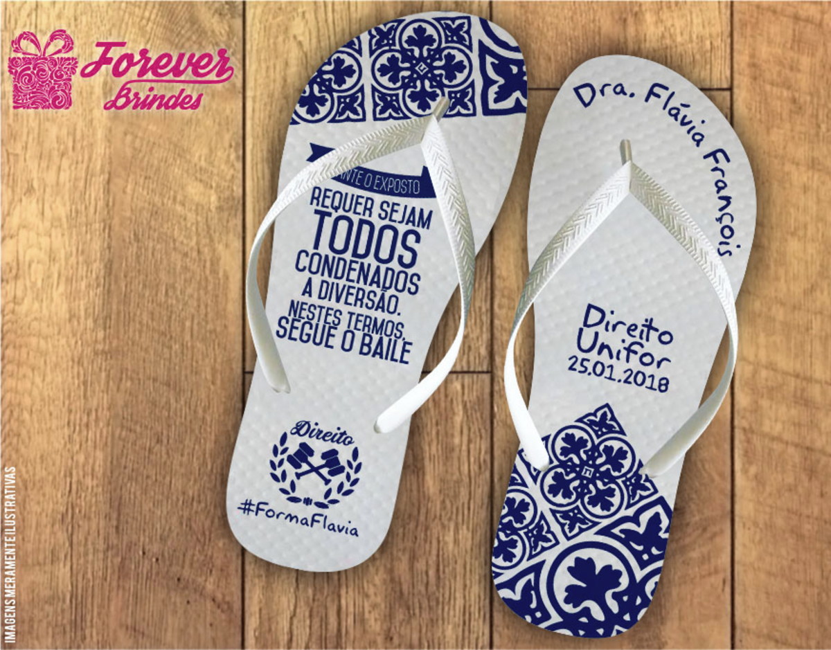 sandalias formatura