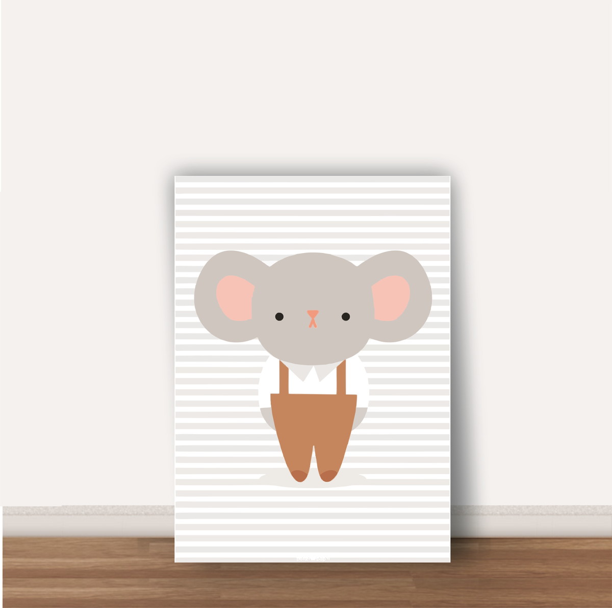quadro infantil ratinho tamanho a4 no elo7 wood design quadros