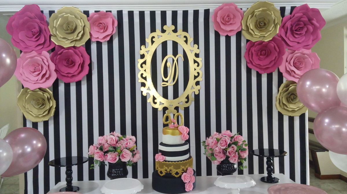 DECORAÇAO ANIVERSARIO FLORES GIGANTES | Elo7 Produtos Especiais