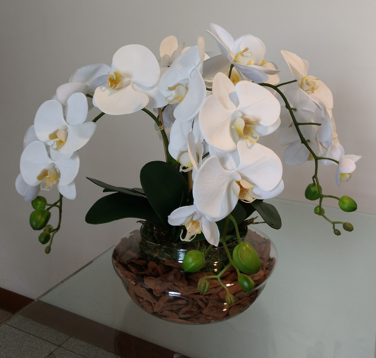 Arranjo floral centro de mesa orquídeas | Elo7 Produtos Especiais