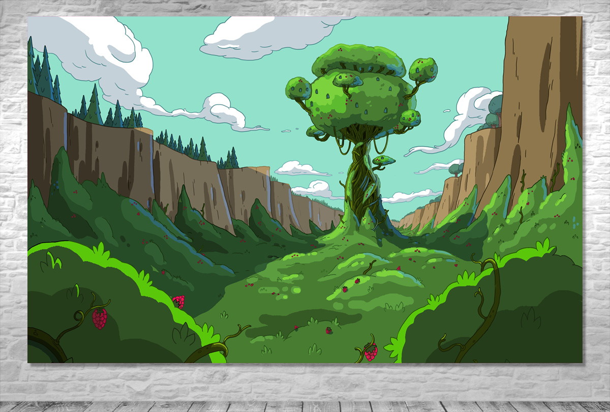 painel hora de aventura