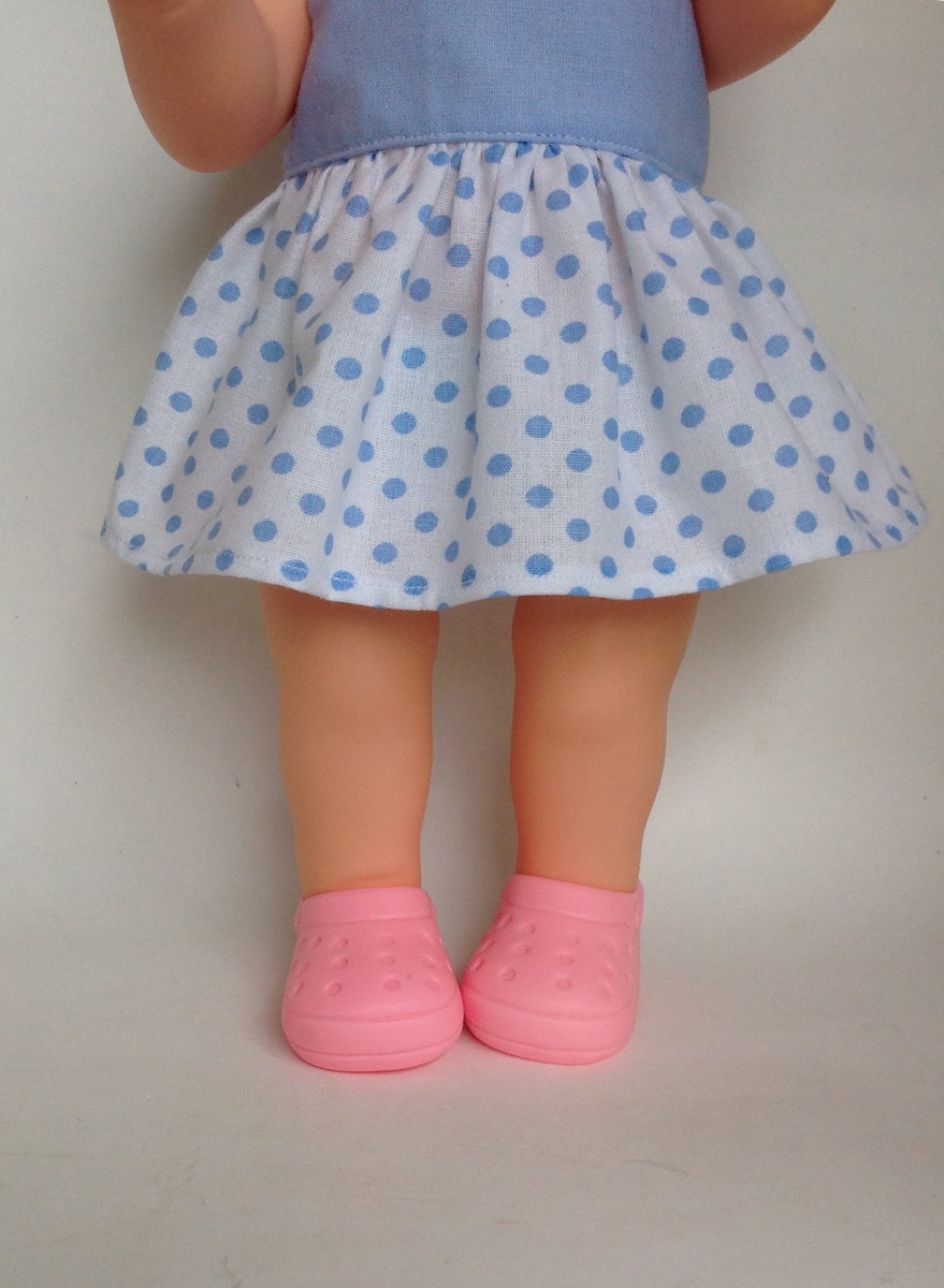 Roupas com sapatinho para boneca baby Alive de 28-35cm cores sortidas  vários modelos