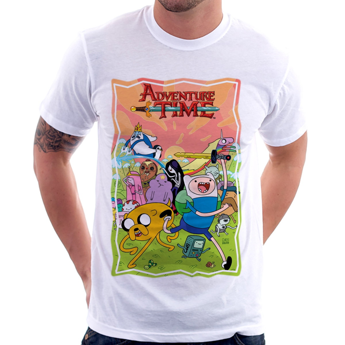 camiseta adventure time no