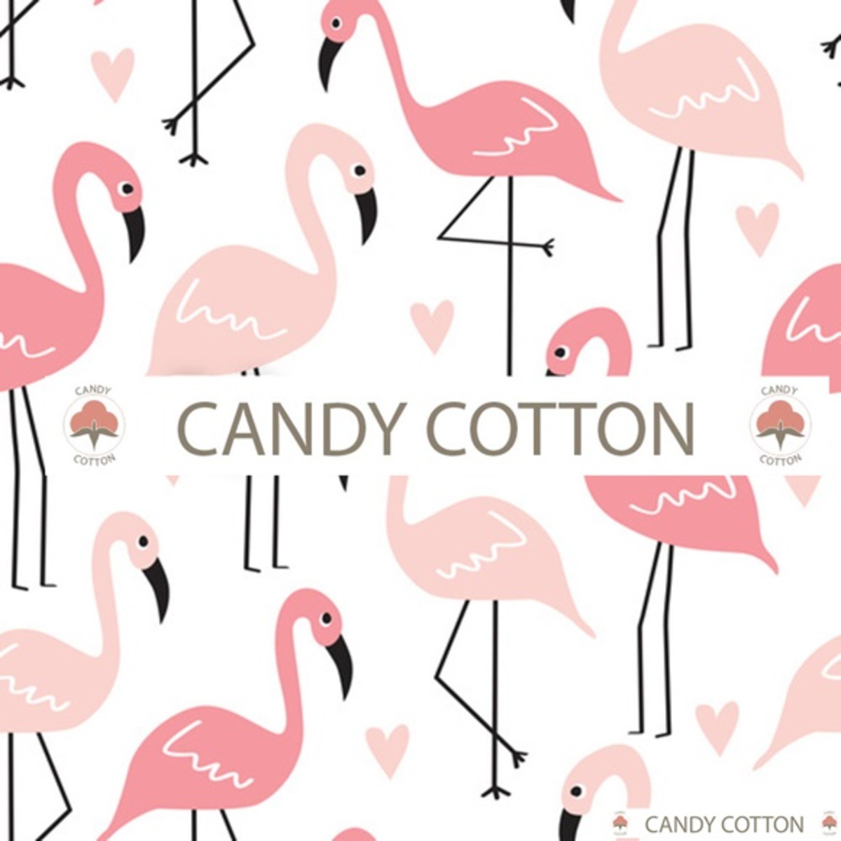 tecido estampa pink flamingos