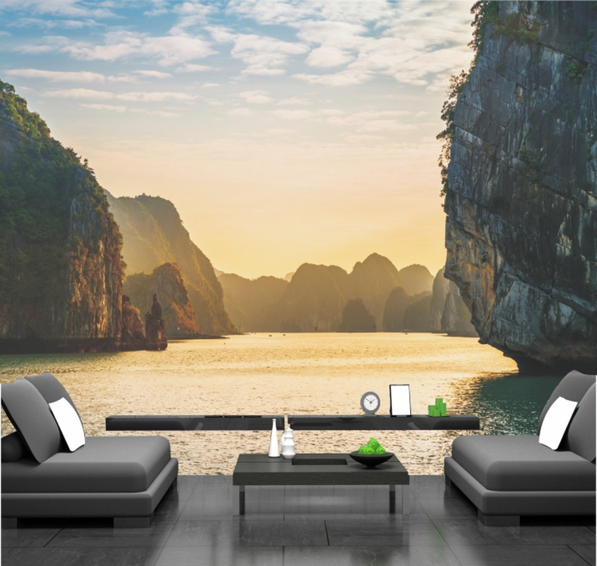 Papel De Parede Natureza Montanha Rio Paisagem Sol Gg486 No Elo7 Papel De Parede Natureza Montanha Rio Paisagem Sol Gg486 No Elo7